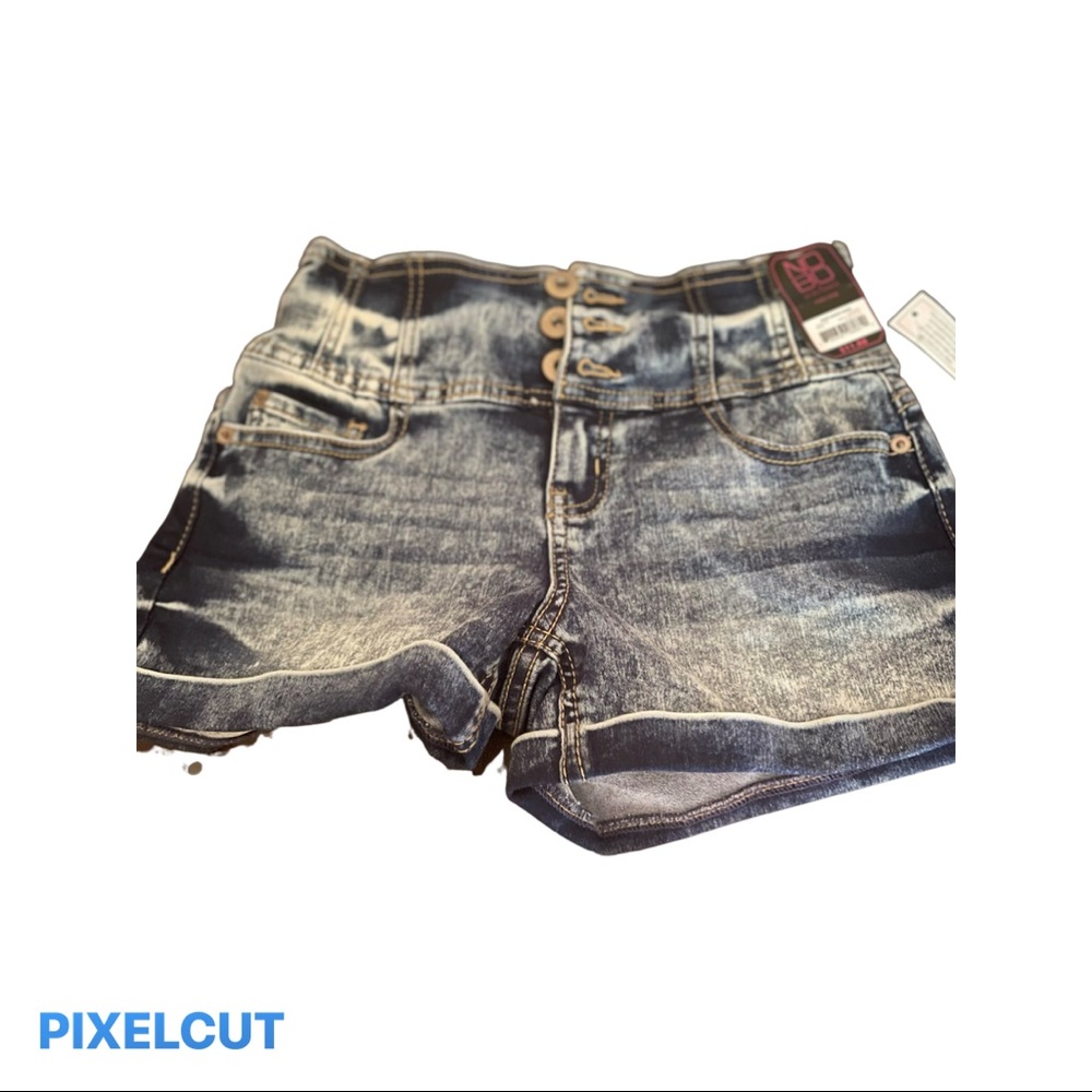 Junior size 5 Denim shorts New with  Tags